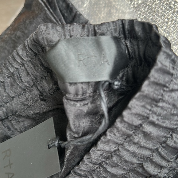 NWT Black Orion Cargo Pants by RtA (L) - Picture 3 of 5